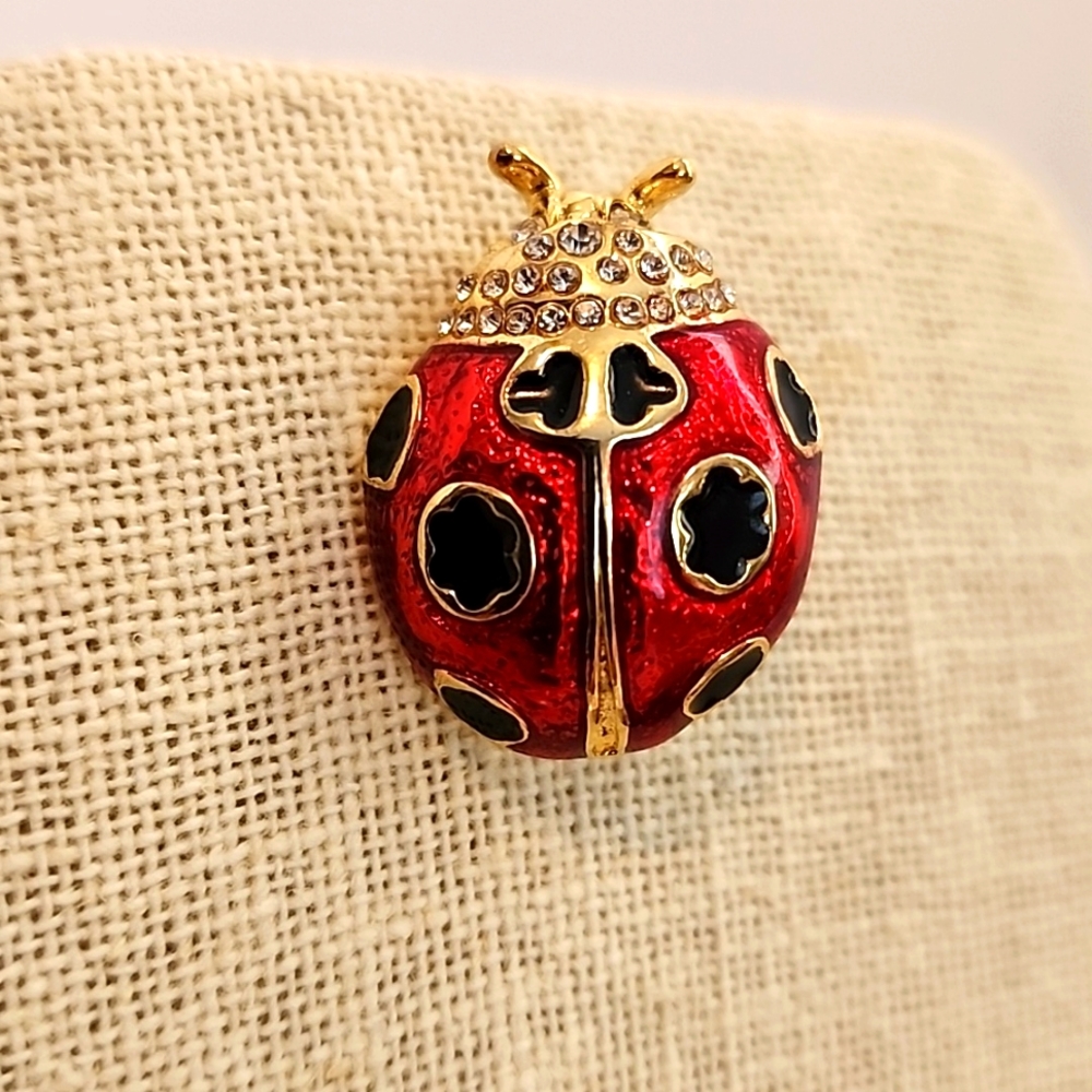Ladybug Enamel Pin